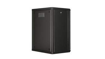 Dulap de perete DTW, 16U H=824 x W=600 x D=450, 19, negru