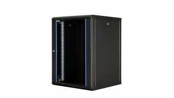 Dulap de perete DTW, 16U H=824 x W=600 x D=600, 19, negru