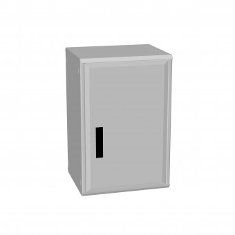 Dulap din poliester cu 1 usa, H750x 500xA432mm