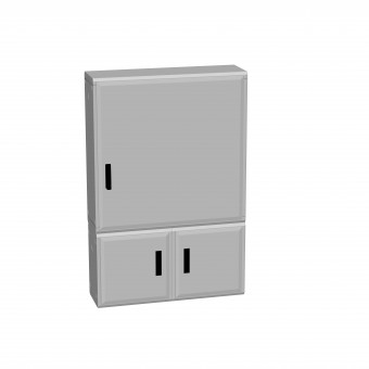 Dulap din poliester cu 3 usi, H1500x1000x312mm