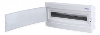Dulap distrib. incastr. 1r-24UH, usa din plastic alb mat