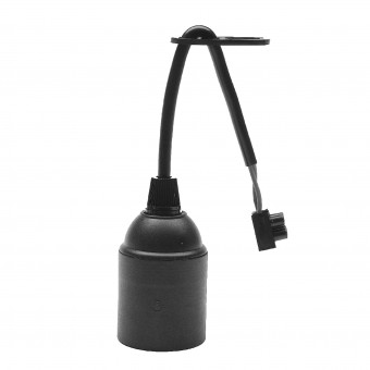 Dulie E27 230V 60W cu 10cm cablu 2x0,75mm² si clema