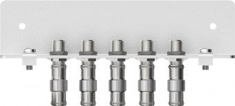 Earthing angles, 5 connectors, acc. to EN 60728-11,QEW 5-09N