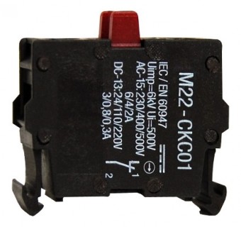 Element contact NI contact elastic montaj pe contrapanou