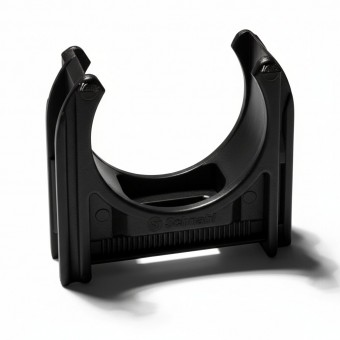Element de prindere Negru EC Euro-Clip,D20,HF, stabilizat UV