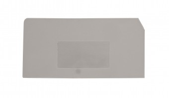 Element terminal pentru cleme tip ASK 2 S, gri