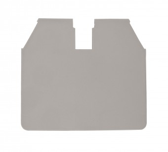 Element terminal pentru cleme tip AVK 16, gri
