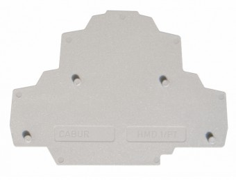 Element terminal pentru cleme tip HMD.2N, gri