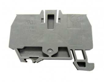 Element terminal pentru cleme tip HMM.6, gri