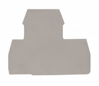 Element terminal pentru cleme tip PIK2,5 N si PIK 4, gri