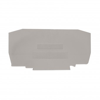 Element terminal pentru cleme tip YBK 10, gri