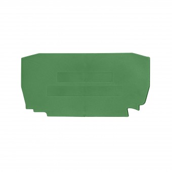 Element terminal pentru cleme tip YBK 2,5, verde