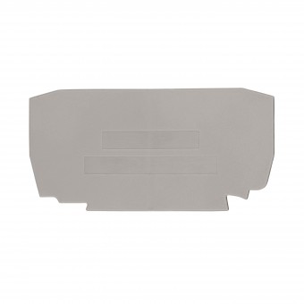 Element terminal pentru cleme tip YBK 4, gri