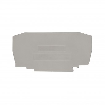 Element terminal pentru cleme tip YBK 6, gri