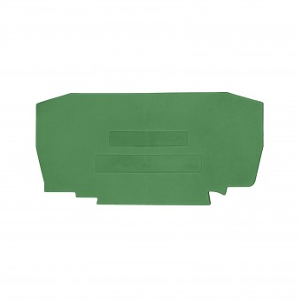 Element terminal pentru cleme tip YBK 6, verde