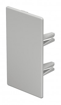 End piece 110x60mm (WxH), RAL 9010