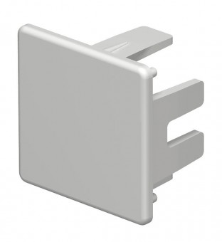 End piece 30x30mm (WxH), RAL 9010