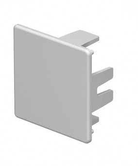End piece 40x40mm (WxH), RAL 9010