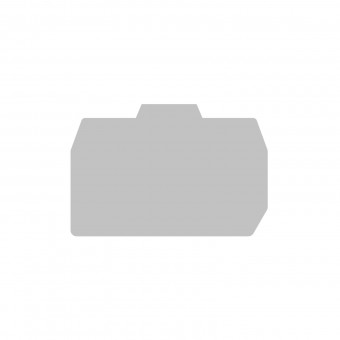 End plate for IK200016-C, grey,