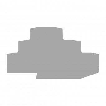 End plate for Push-in terminal IK300023-- 2.5mm² grey