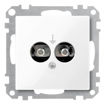 Equipotential bonding socket insert, white