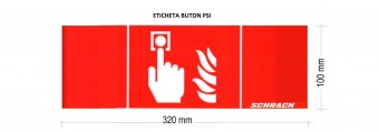 Eticheta BUTON PSI 100x320mm ptr NLK5...