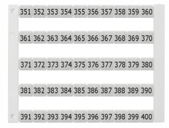 Etichete inscript. oriz. DEKAFIX DY5 351-400 (50 etichete)