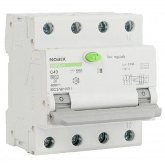 Ex9NL-N 3P+N C20 30mA, 111515, Noark