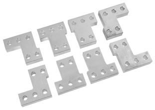 Extensie conexiuni 4 poli pt. MX4, 1600A, 8 piese
