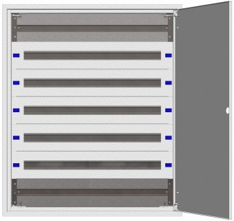 Flat Enclosure Flush mounted 3U-21K, H=1055 W=810 D=100mm
