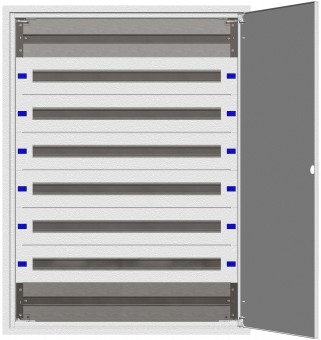 Flat Enclosure Flush mounted 3U-24K, H=1195 W=810 D=100mm