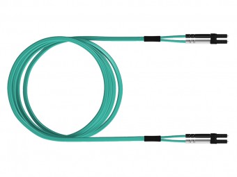 FO Patch Cord Premium, Duplex, LCD/LCD, G50/125, OM3, 3m