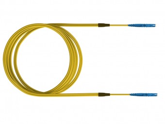 FO Patch Cord, Simplex, E2000/E2000, E09/125, OS2, 1m