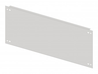 Front plate 640mm B6 sheet steel, for wide 5