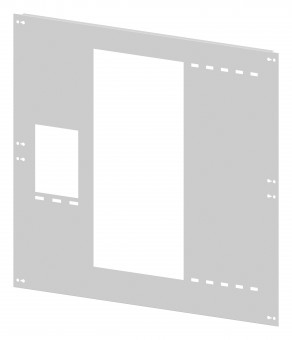 Front Plate with MCB and NH Cutout for 185mm System wide 4