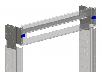 Frontplate Expansion Support structure 3 part sys. 3/150