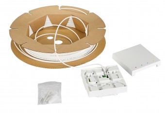 FTTH Rollerbox 30m, 4xSC/APC 8°, OS2, B2ca-s1a,d0,a1
