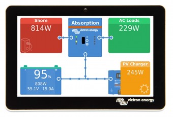 GX Touch 50 pentru sistem fotovoltaic