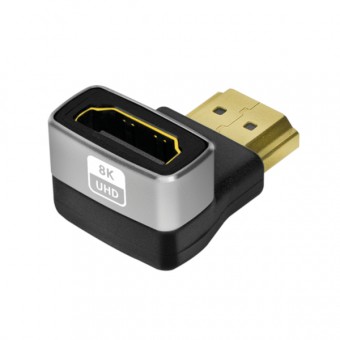 HDMI Adapter 90°, HDMI A male - HDMI A female