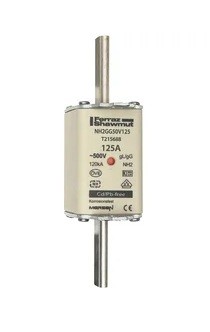 HRC fuse element, size 2, 125A, 500VAC