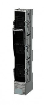 HRC-in-line-fuse ARROW BLACK size 1, 3-pole, 250A, V-term.