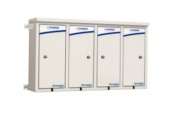 i-CHARGE easy pack 4x Schuko 3,7kW, cu incuietoare usa