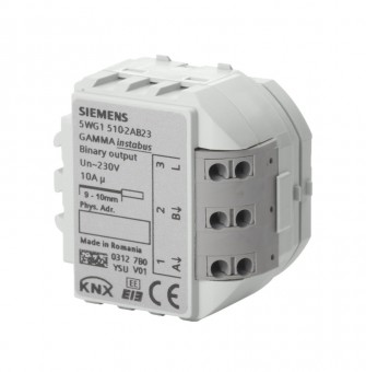 Iesiri binare RS510/23, 2x10A, 230V c.a. (sarcini rezistive)