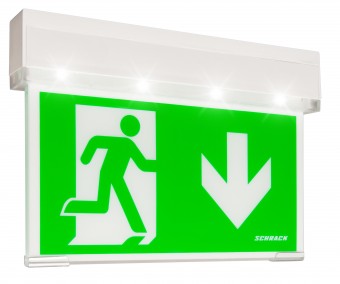 Iluminat siguranta KS LED/3h 230V AC capac transparent
