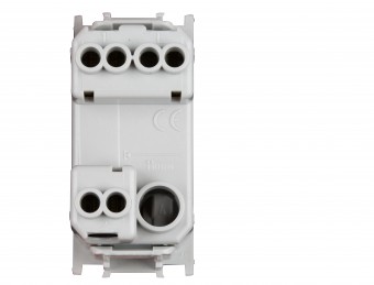 Insert buton comutator cu snur, 16A, negru ,cleme cu surub