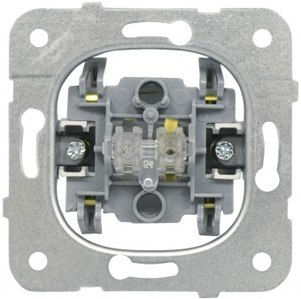 Insert intrerupator cap-scara, 10A, cl. nul, cleme elastice