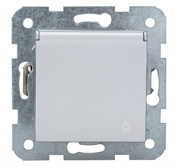 Insert priza, contacte de prot, prot IP2XC si capac, argint