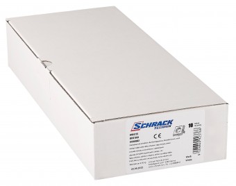 Insert priza, cu protectie, cleme elastice, alb