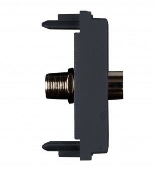 Insert priza radio 0dB, 1M, negru