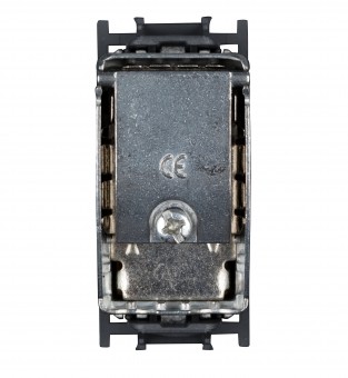 Insert priza TV punct terminal 1dB, 1M, negru